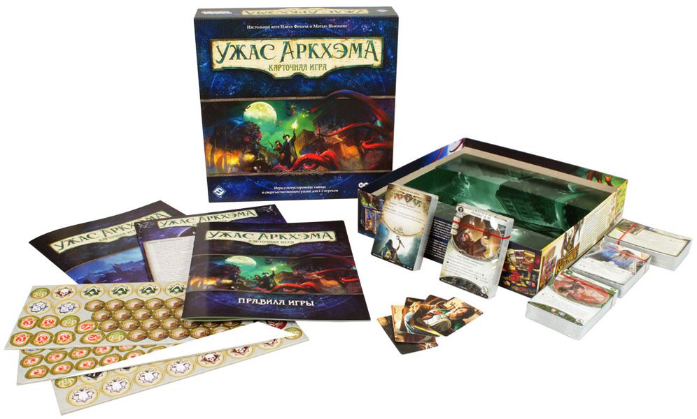 Настольная карточная игра Ужас Аркхэма изображение 2