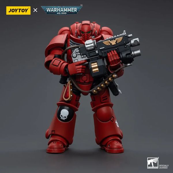 Фигурка Warhammer 40000 - Кровавый Ангел Заступник (Blood Angels Intercessors JOYTOY) 1:18 изображение 2