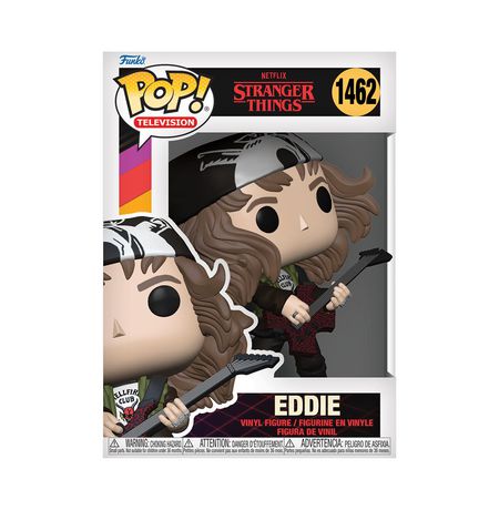 Фигурка Funko POP! Очень странные дела - Эдди с гитарой (Stranger Things - Eddie with Guitar)
