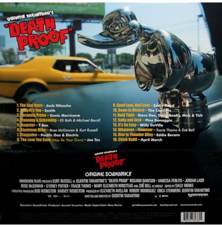 Виниловая пластинка Quentin Tarantino's Death Proof (Limited Edition) изображение 2