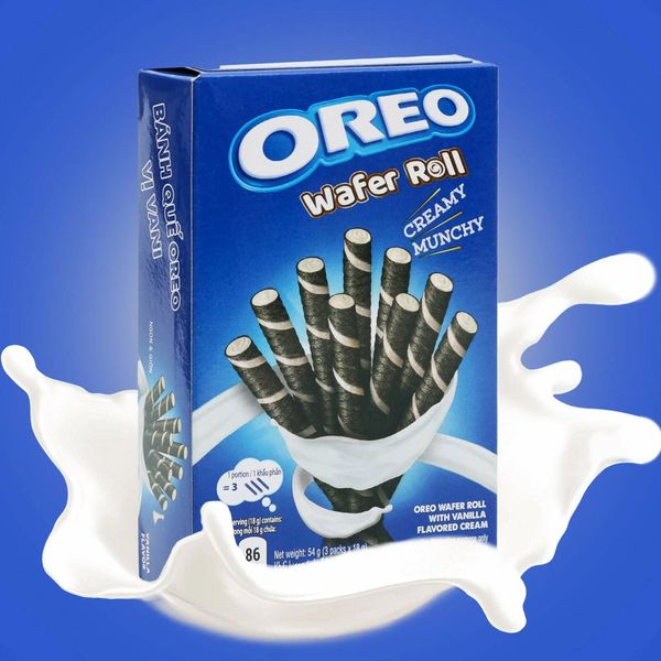 Трубочки Oreo Waffer Roll Vanilla