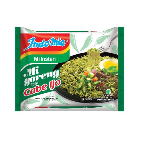Лапша Indomie с зеленым перцем чили