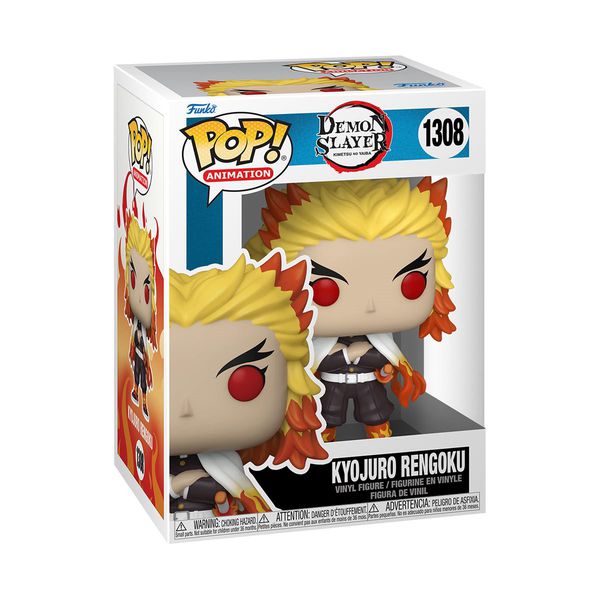 Фигурка Funko POP! Клинок рассекающий демонов - Ренгоку Кёджуро (Demon Slayer - Kyojuro Rengoku)