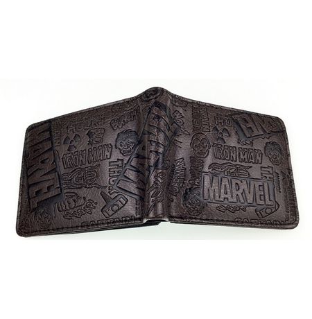 Кошелек Марвел (Marvel) с эмбоссированием изображение 2