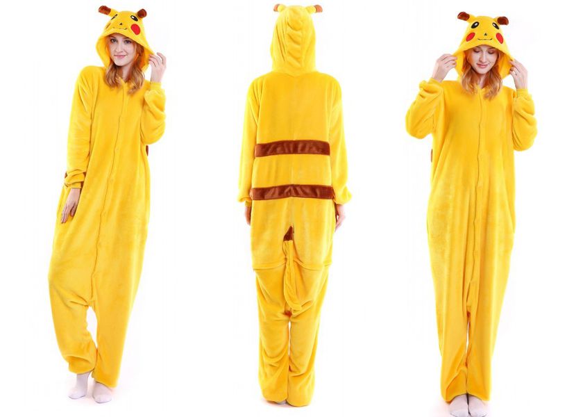 Пижама кигуруми Пикачу Покемон (Pikachu Pokemon) изображение 2