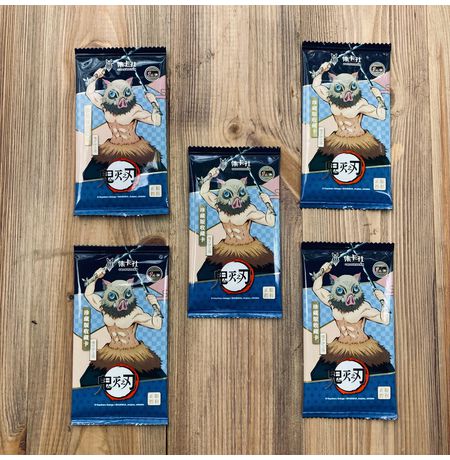 Коллекционные карточки Demon Slayer Tier 1 Набор из 5 бустеров Card Fun изображение 3