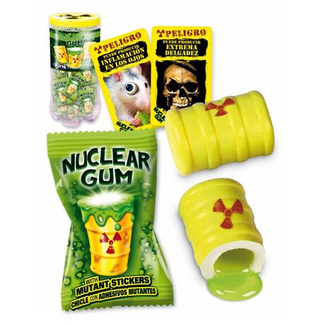 Жвачка FINI большая Nuclear Gum со стикером 14гр