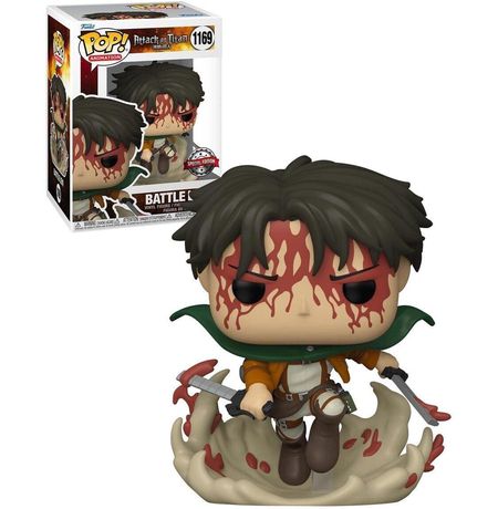 Фигурка Funko POP! Атака Титанов - Леви в бою Эксклюзив(Attack On Titan - Battle Levi Exclusive)