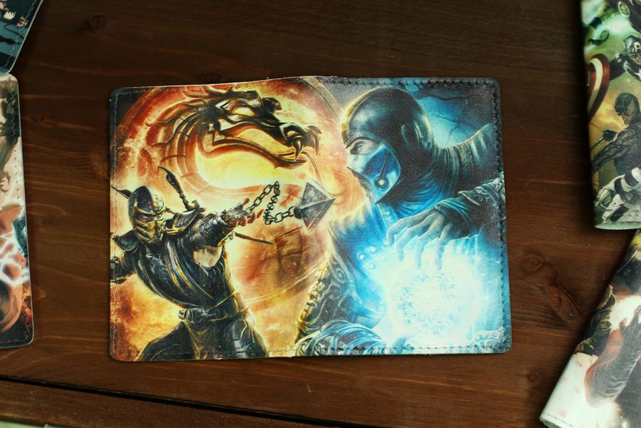 Обложка на паспорт Мортал Комбат (Mortal Kombat)