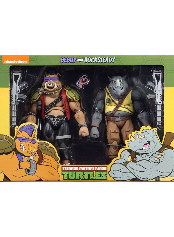 Фигурки Черепашки-ниндзя - Бибоп и Рокстеди (TMNT - Bebop and Rocksteady) 18 см изображение 2