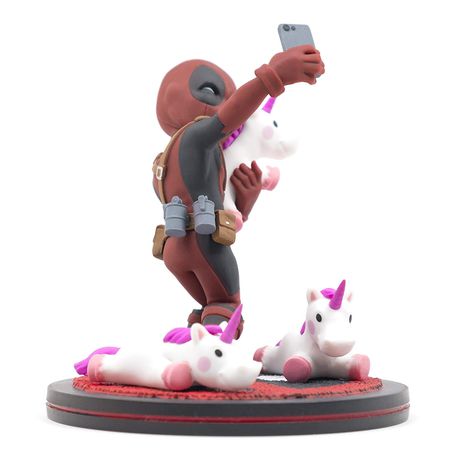 Фигурка Дэдпул - Селфи с единорогами (Deadpool Unicorn Selfie) 10 см изображение 3