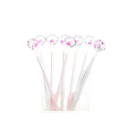 Ручка Кошачья лапка, прозрачная