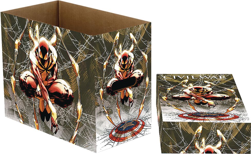 Коробка для комиксов Marvel Spider-Man Civil War II Neca