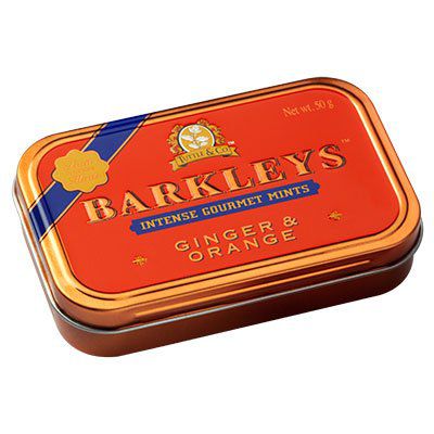 Леденцы BARKLEYS Mints Имбирь Апельсин, 50гр