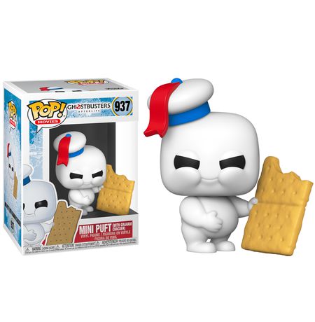 Фигурка Funko POP! Зефирный Человечек с печенькой (Ghostbusters 3: Mini Puft with Graham Cracker)