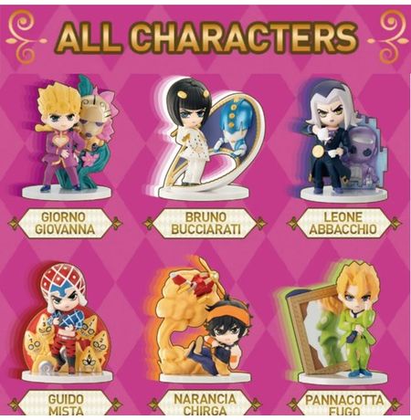 Случайная фигурка POP MART JoJo's Bizarre Adventure Golden Wind 9 см лицензия изображение 2