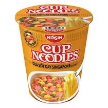 Лапша Cup Noodle Nissin Сингапурский Краб Чили