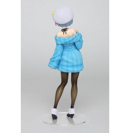 Фигурка Рем в свитере - Жизнь с нуля (Re:Zero - Rem Knit Dress Version) 23 см изображение 2