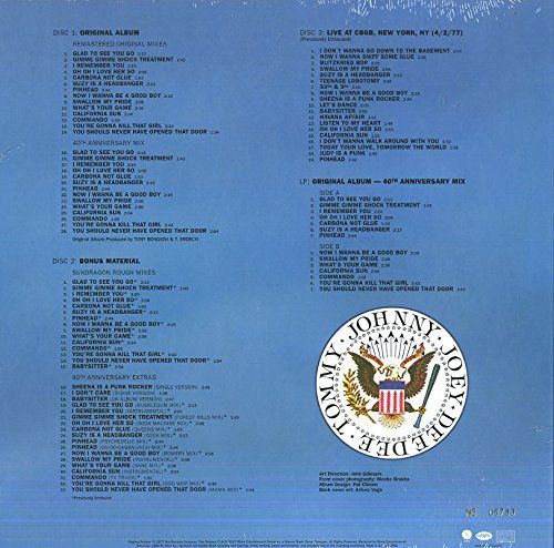 Виниловая пластинка Ramones - Leave Home (40th Anniversary Deluxe Edition) Limited изображение 2