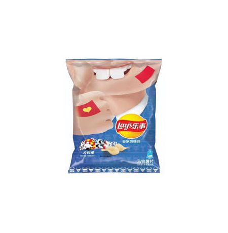 Чипсы Lay's со вкусом конфет White Rabbit, 65г