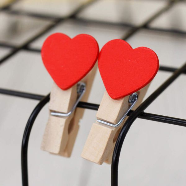Декоративные прищепки Сердечки изображение 2
