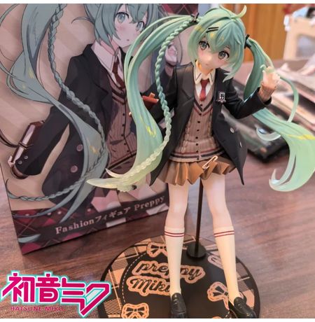 Фигурка Хатсуне Мику - Hatsune Miku Fasion Preppy 18 см лицензия изображение 4