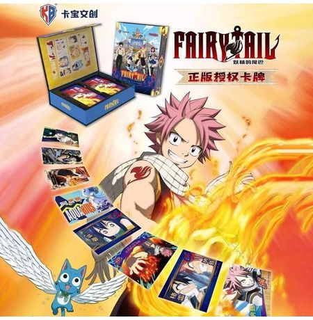 Коллекционные карточки Fairy Tail Тир 4, 3 штуки в бустере (Хвост Феи) изображение 2
