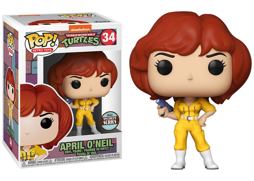Фигурка Funko POP! Подростки Мутанты Ниндзя Черепашки - Эйприл О’Нил (TMNT - April O'Neil) Exclusive