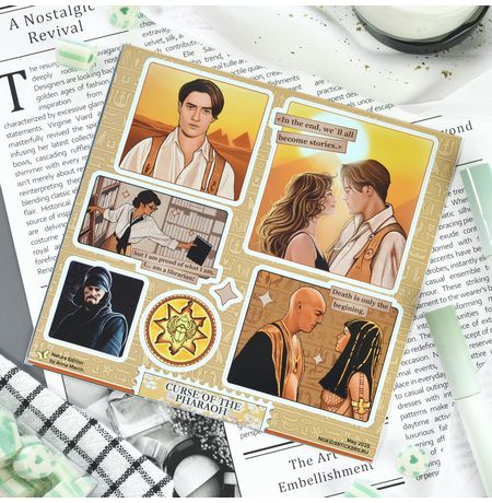 Наклейки Мумия (The Mummy - Curse Of The Pharaon), стикеры NKS Q-Pack
