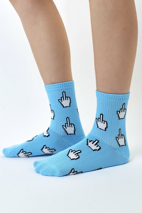 Носки SUPER SOCKS Курсор Фак (размер 35-40)