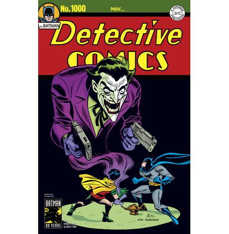 Detective Comics #1000 1940's by Bruce Timm
