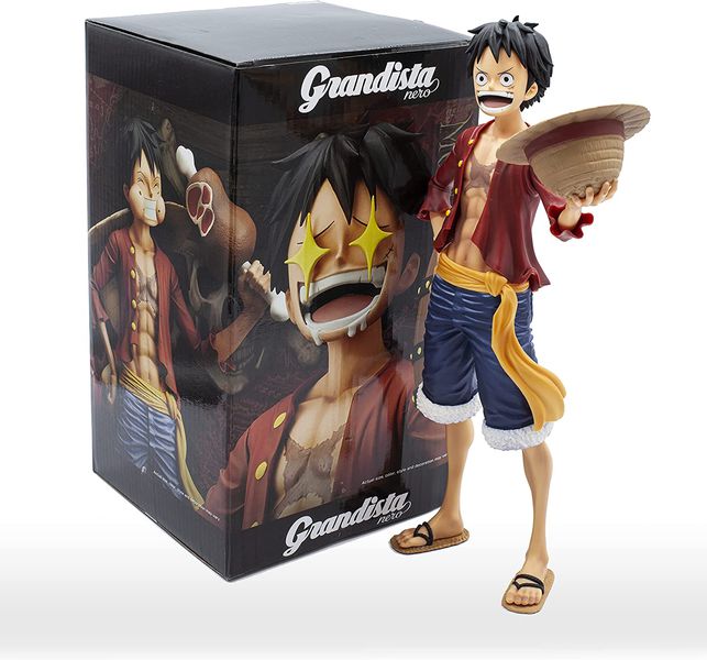 Фигурка One Piece Monkey.D.Luffy (Манки Д. Луффи с доп. аксессуарами) Grandista 27 см