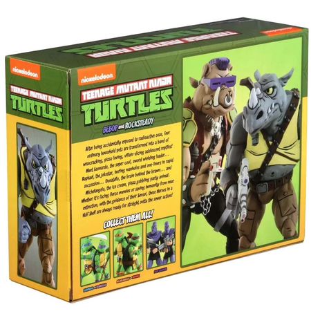 Фигурки Черепашки-ниндзя - Бибоп и Рокстеди (TMNT - Bebop and Rocksteady) 18 см изображение 3