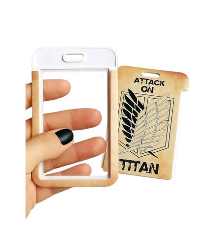 Картхолдер Атака На Титанов - Attack On Titan, пластик 11х6,8 см, 48 см изображение 2