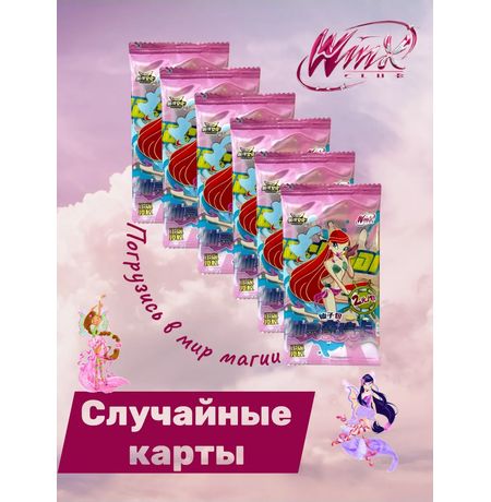 Коллекционные карточки Клуб Винкс Тир 2, набор из 6 бустеров изображение 2