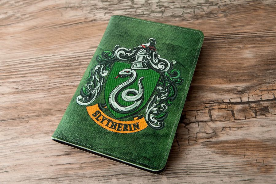 Обложка на паспорт Слизерин (Гарри Поттер Harry Potter)