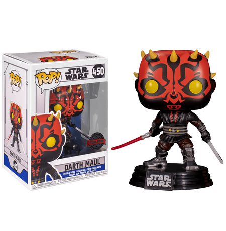 Фигурка Funko POP! Звездные Войны - Дарт Мол Эксклюзив (Star Wars - Darth Maul) Exclusive