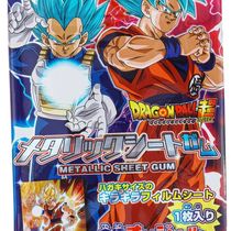Жевательная резинка Coris - Dragon Ball Metal Sheet (жевачка+карточка)