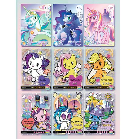 Коллекционные карточки My Little Pony - Тир 3 - 6 штук в бустере изображение 2