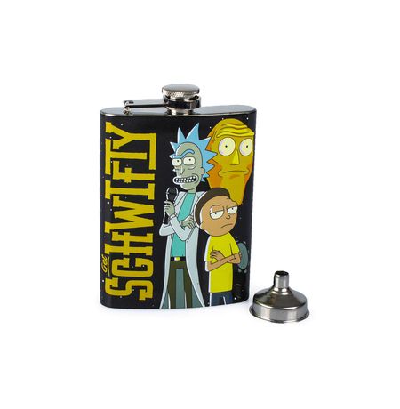 Фляжка Рик и Морти (Rick and Morty) УЦЕНКА