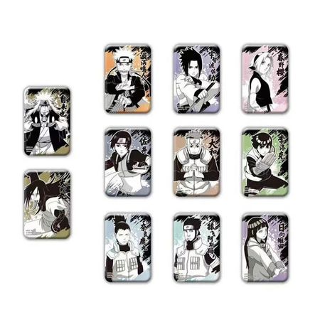 Коллекционные карточки Наруто - бустер c картой BR и пином (Naruto) изображение 3
