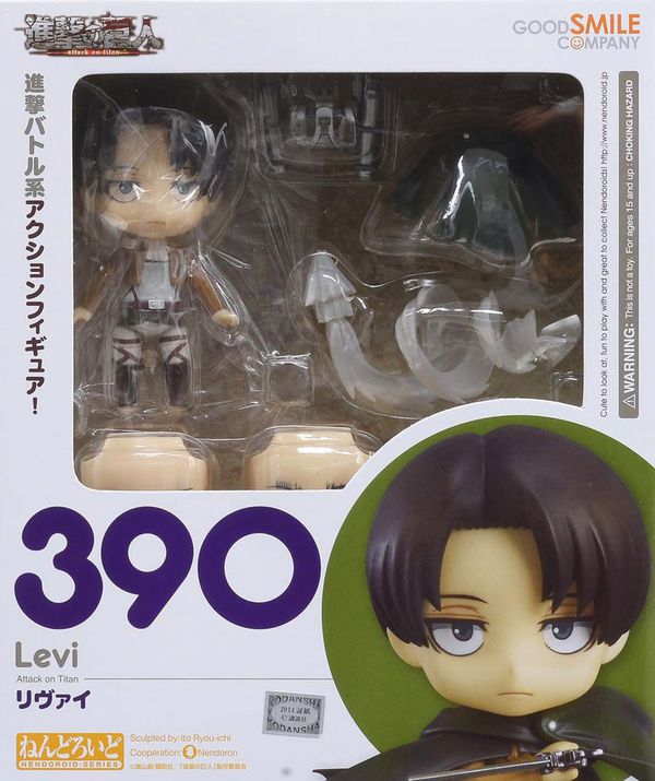 Фигурка Attack On Titan Levi Nendoroid (Леви Атака на Титанов) изображение 3