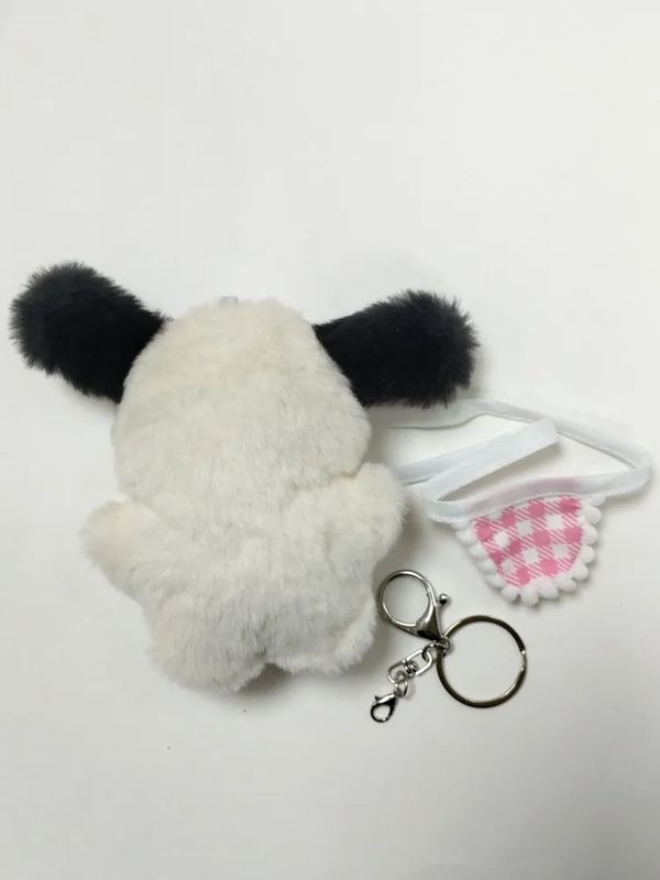 Брелок Hello Kitty - Почакко в фартуке с заколкой (Pochacco) 12 см изображение 3
