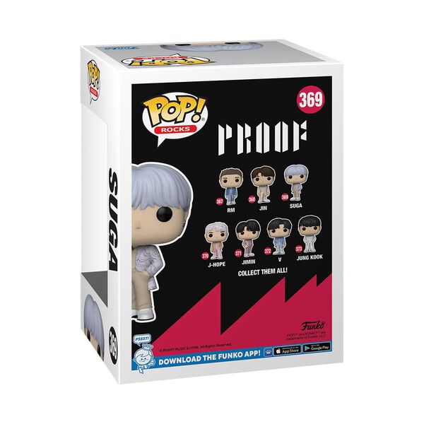 Фигурка Funko POP! BTS - Шуга (Suga - Proof) изображение 3