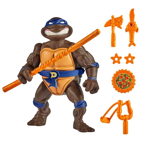 Фигурка Черепашки-Ниндзя - Донателло (Donatello - TMNT Classic Storage Shell) лицензия 10,5 см изображение 3