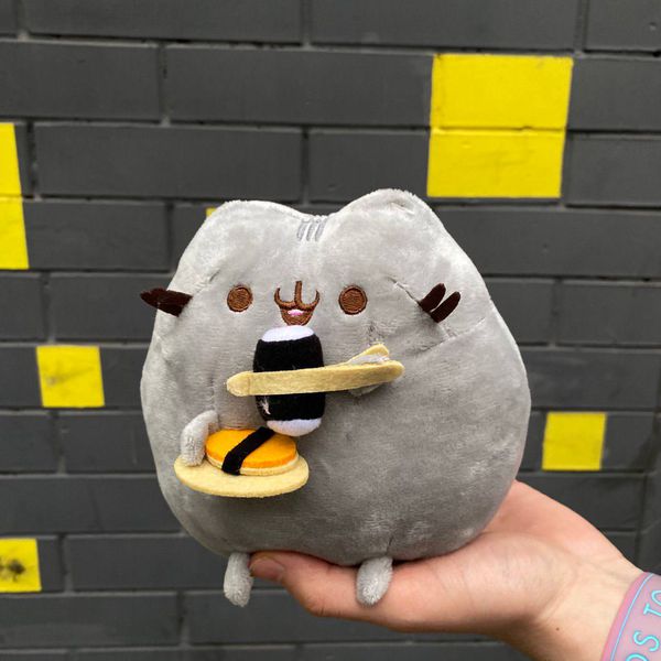 Мягкая игрушка Пушин с суши (Pusheen Cat) 15 см