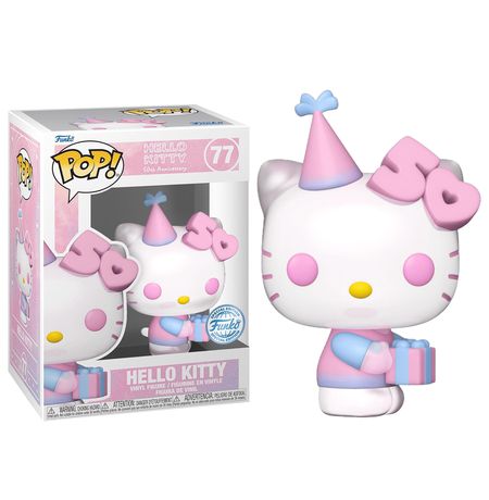 Фигурка Funko POP! Хелло Китти с подарком (Hello Kitty with Gifts 50th Anniversary) изображение 3