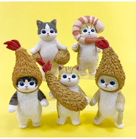 Случайная фигурка Котики-морепродукты 2