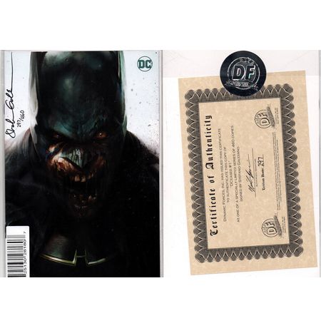 DCeased #1 с автографом Stefano Gaudiano