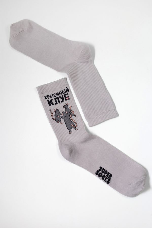 Носки SUPER SOCKS Крысиный клуб (размер 40-45)